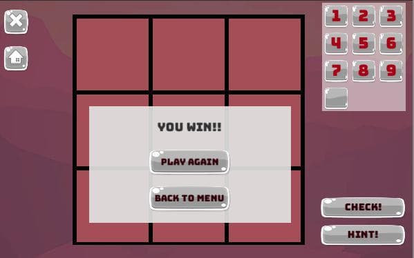 D4F Sudoku screenshot 2