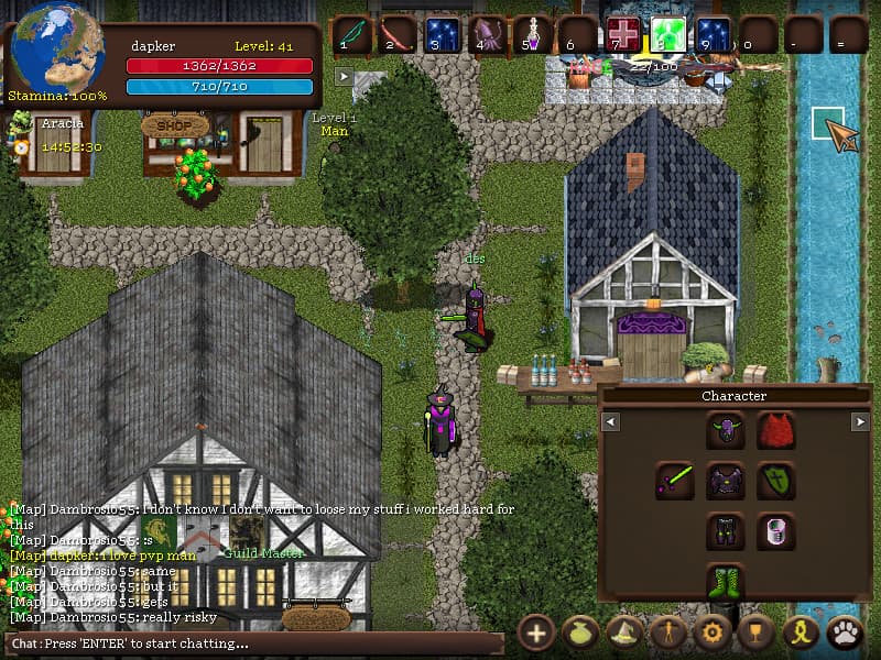 Orake 2D MMORPG screenshot 3