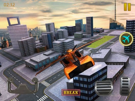 Sports Flying Car Simulator 3d Games screenshot 3