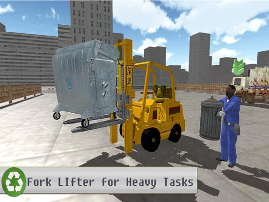 Garbage Dumper Truck Driver 3D: Free Play Game Simulator screenshot 6