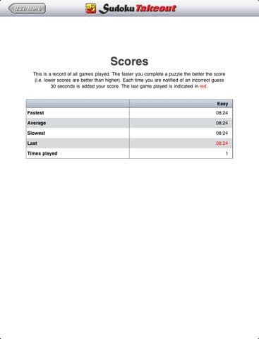 Sudoku Takeout Lite