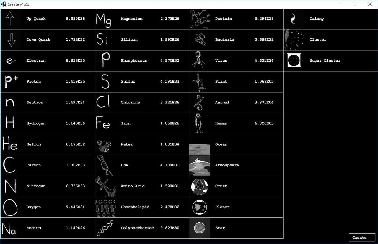 Create (itch) screenshot 2