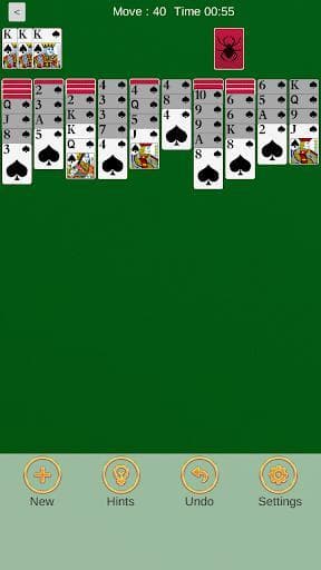Spider Solitaire: 300 levels screenshot 4