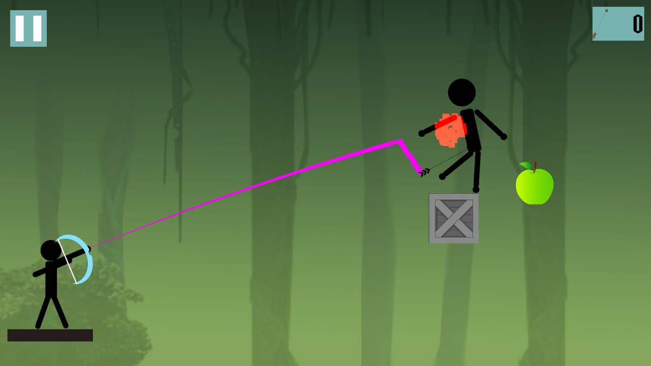 Stickman - Killer of Apples screenshot 4