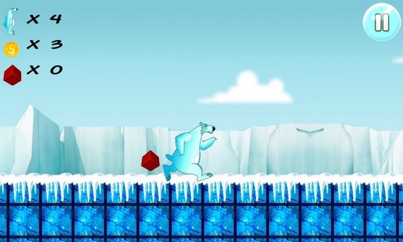 Adventure Ice Bear Run screenshot 5