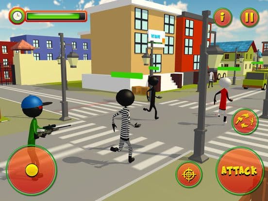 Stickman City Sniper Shooting screenshot 2