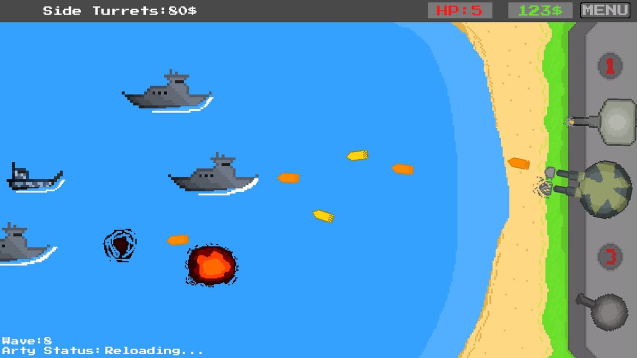 Coastal Defense screenshot 4