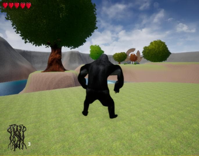 Darren The Gorilla TIll (BrownDogGames)