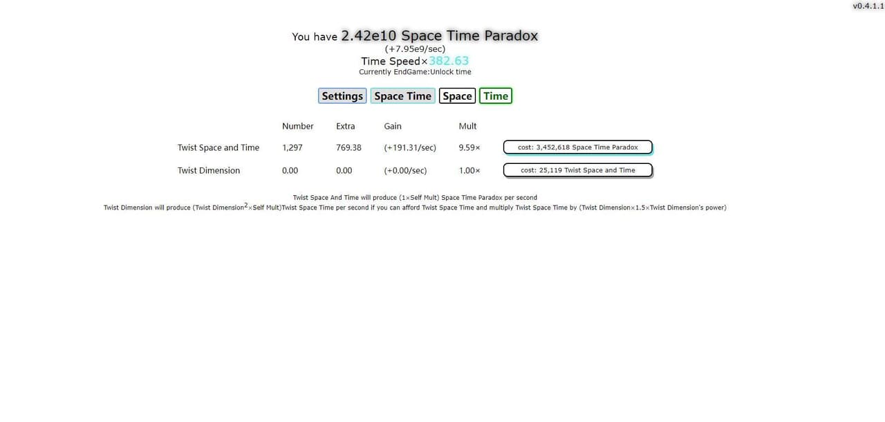 Chaos Time And Space