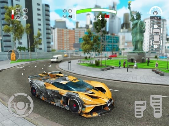 City Car Driving: Bolide 2021 screenshot 2