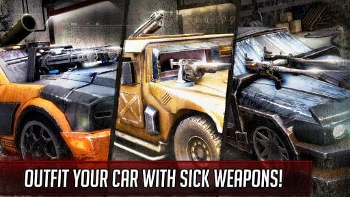 Death Race - Killer Car Shooting Games screenshot 6