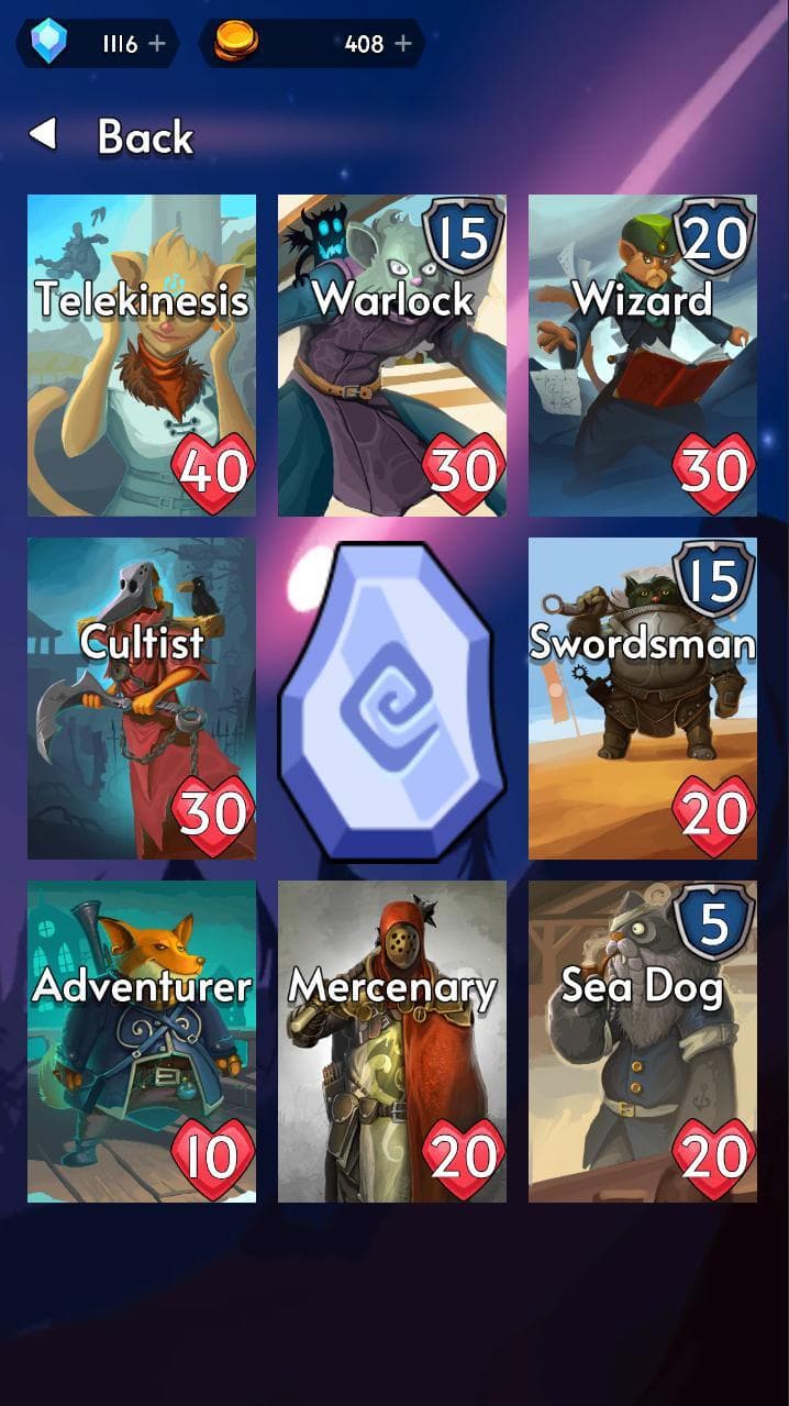 Infinite Heroes Card Adventure screenshot 2