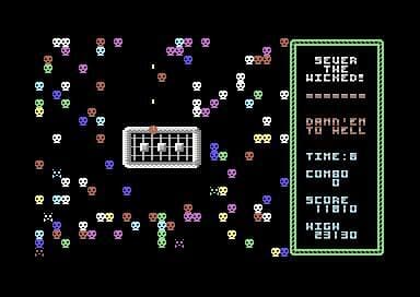 Sever The Wicked! (Commodore 64) screenshot 4