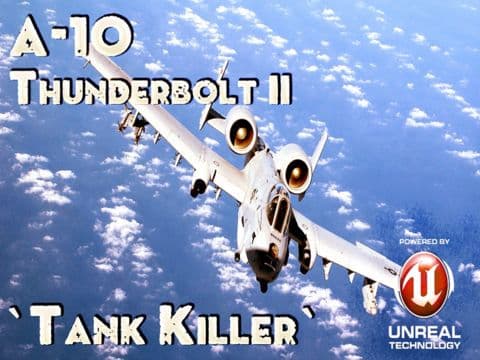 A-10 Thunderbolt - Tank Killer. Combat Gunship Flight Simulator screenshot 2