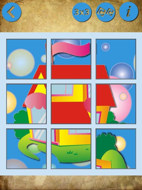 Puzzles - houses for children screenshot 3