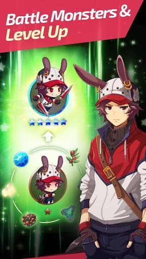 Blustone - Anime Battle and ARPG Clicker Game screenshot 5