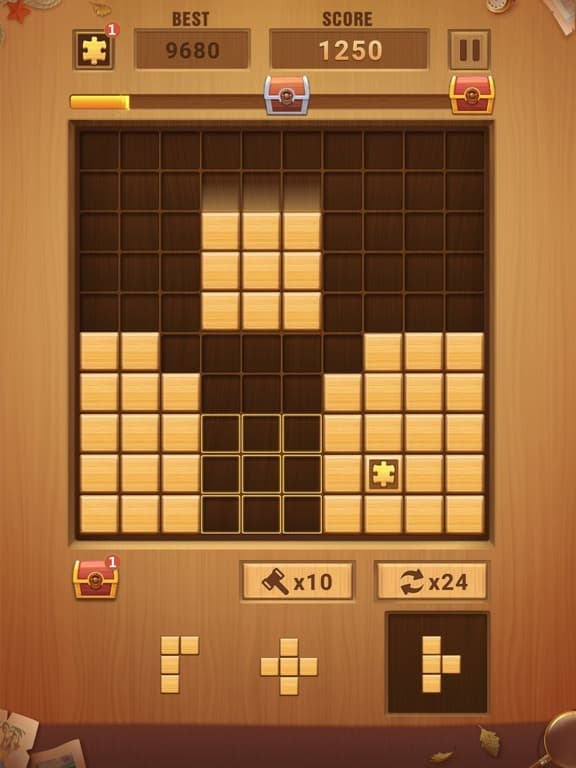 Block Puzzle Wood Puzzle Game screenshot 4