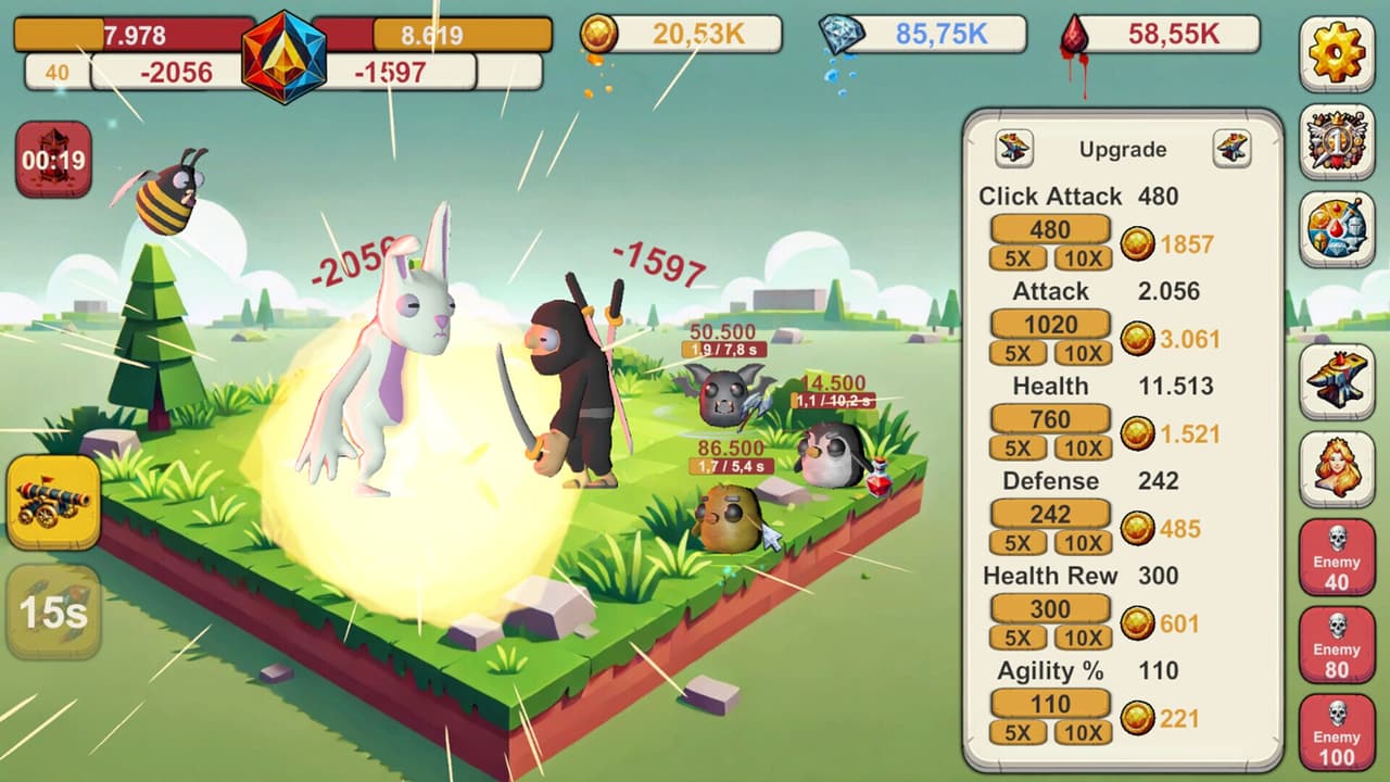 Infinite Idle: Online Clicker RPG screenshot 3