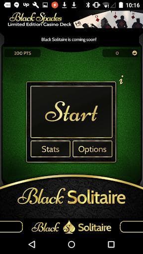 The Black Solitaire Game screenshot 3