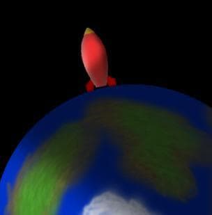 Erth - fly a rocket in a tiny solar system with realistic physics screenshot 2