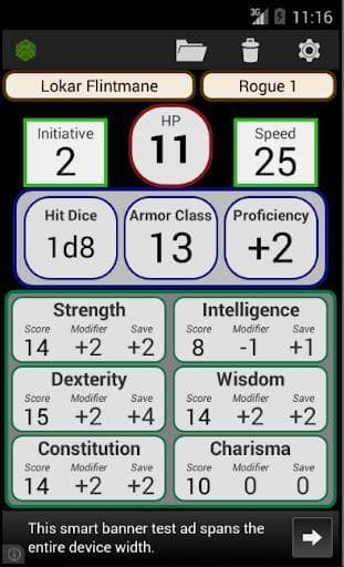 Fifth Edition Character Sheet screenshot 3