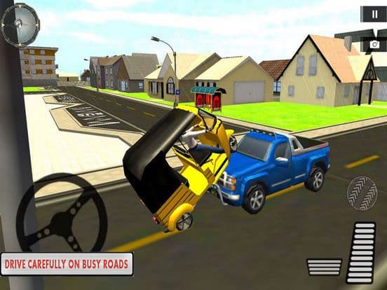 Auto Rickshaw Driving Pro screenshot 2