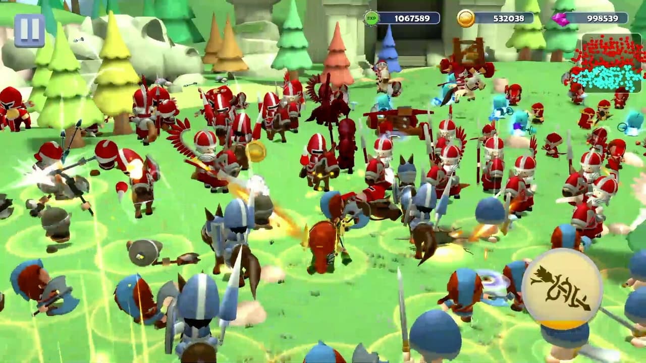 Mini Warriors: Brawler Army screenshot 4