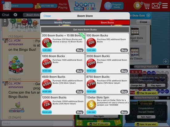 BOOM MINIGAMES -Bingo and Casino Minigames! screenshot 4