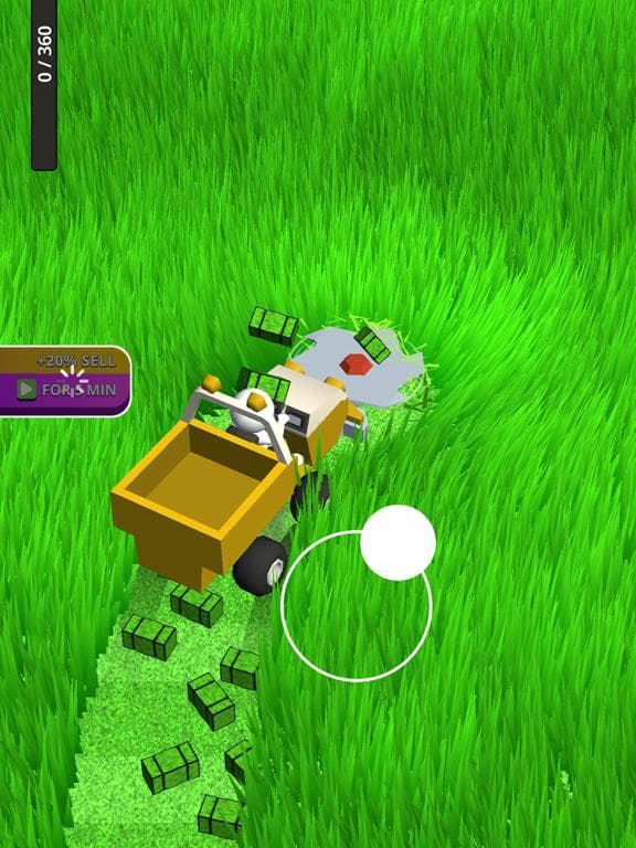 Grass Master 3D - Mower Runner screenshot 2