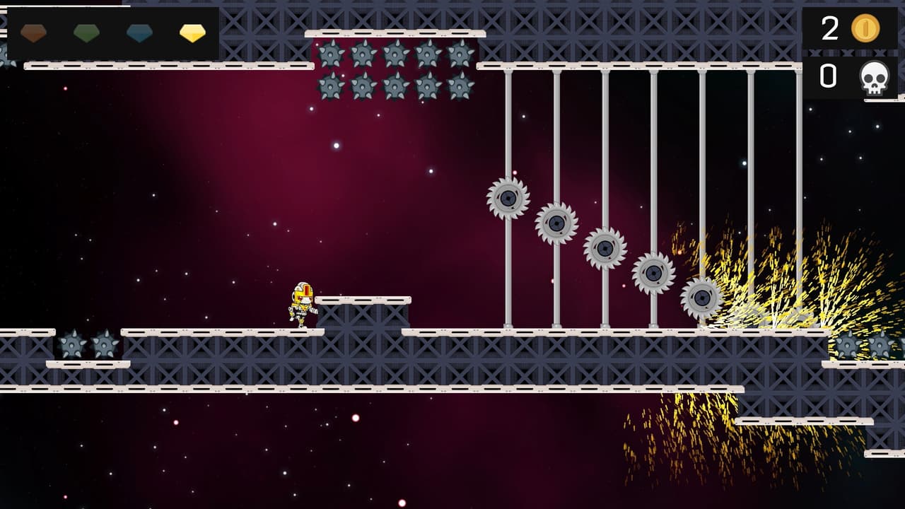 Anti-Gravity Space Robot 2D screenshot 3