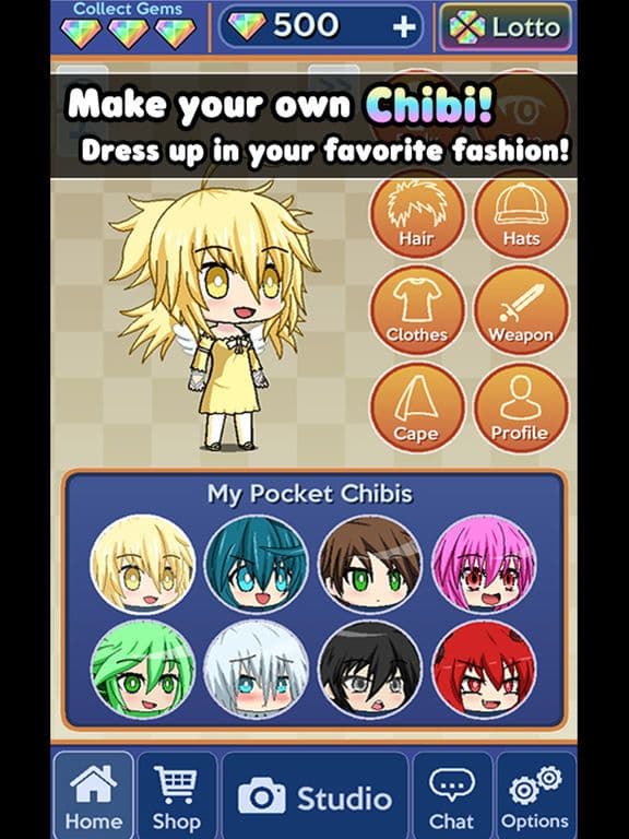 Pocket Chibi - Anime Dress Up screenshot 3