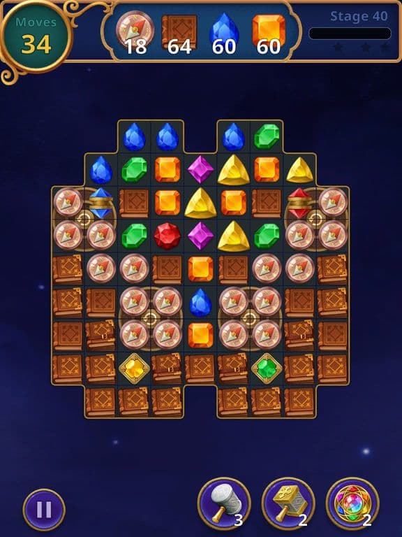 Jewels Magic: Mystery Match3