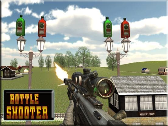 Sniper Bottle Shooter: Bottle Flip Challenge screenshot 4