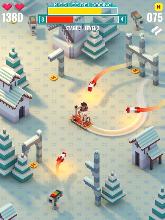 Twisty Board 1 - Missile Game screenshot 3