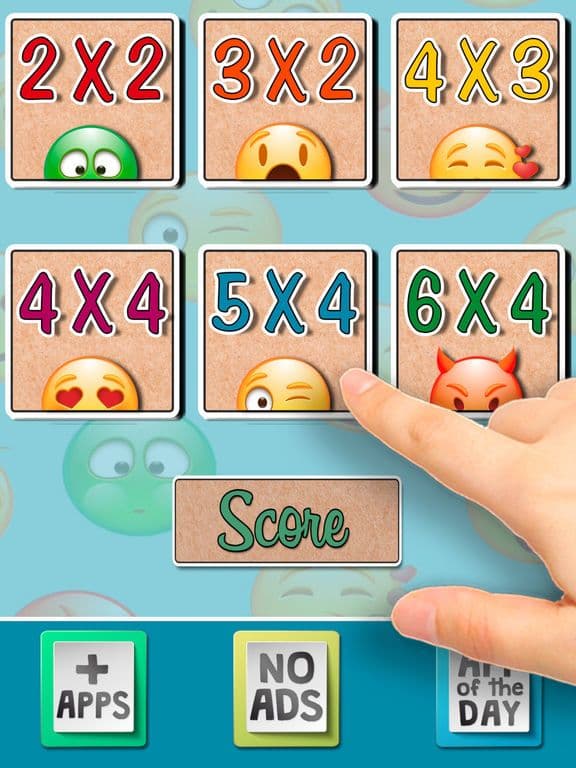 Emojis Find the Pairs Learning & memo Game screenshot 3
