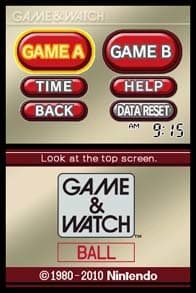 Game & Watch: Ball