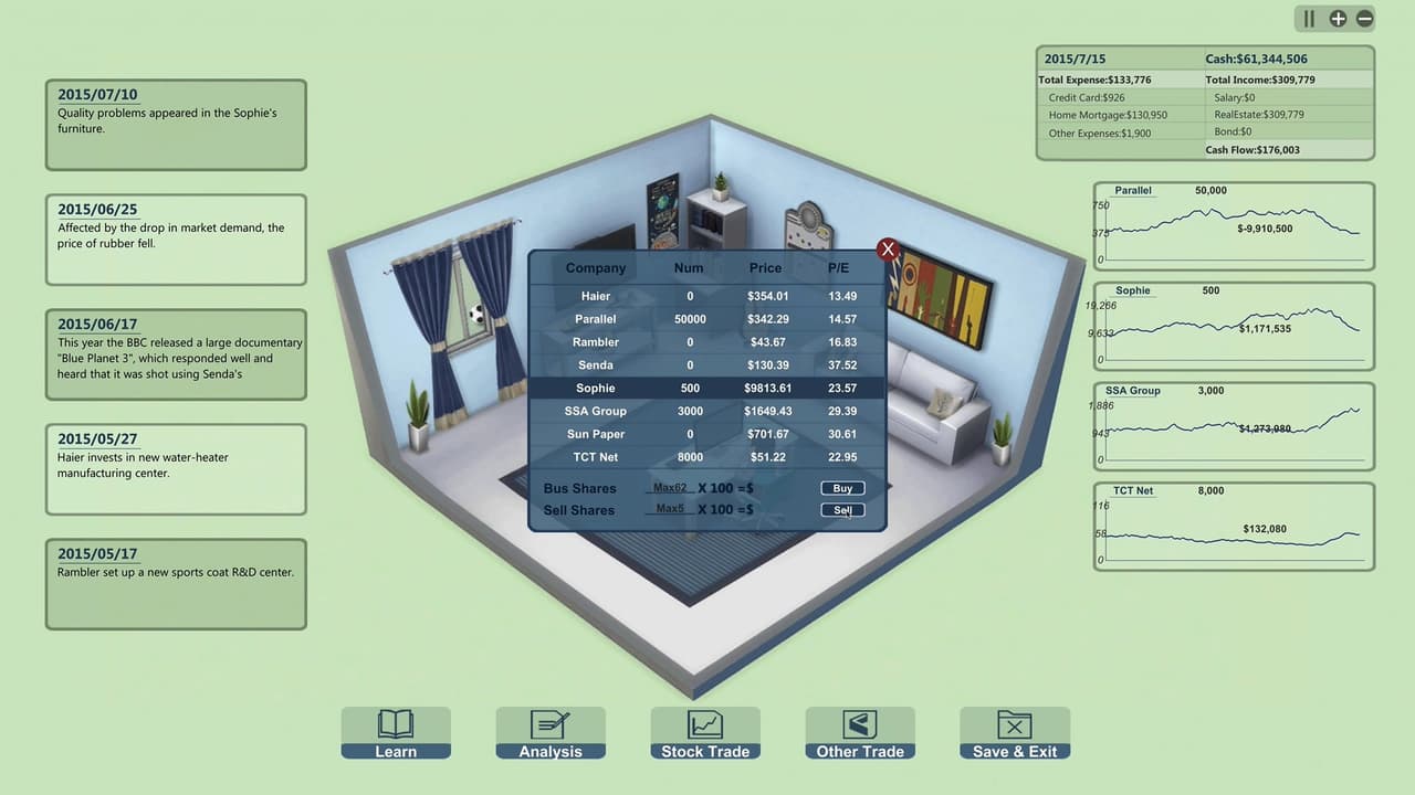 Individual Investor Tycoon screenshot 3