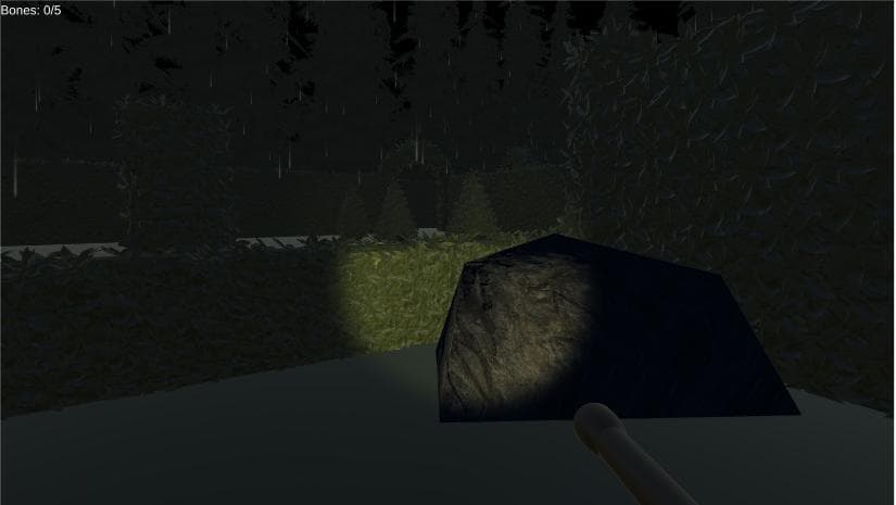 Haunted hedge maze