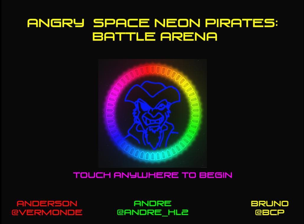 Angry Space Neon Pirates: Battle Arena screenshot 2