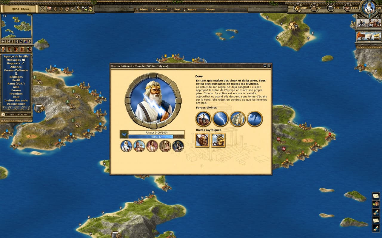 Grepolis screenshot 3