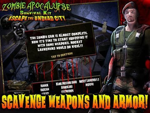 Zombie Apocalypse Survival Kit: Escape the Undead City HD screenshot 4
