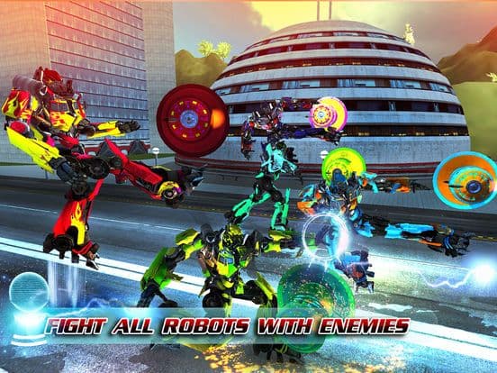 Transforming Robot Ball War screenshot 3