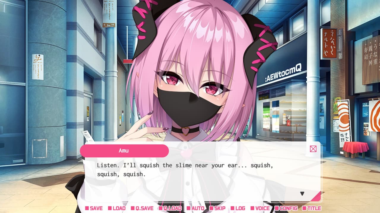 My oshi vtuber jumped through the screen and now were living together: Slightly psycho succubus ASMR streamer screenshot 5