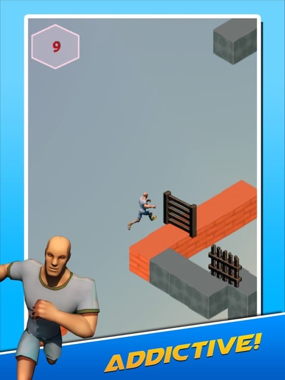 Running Man Jump - Can You Challenge Jumper Hurdle Game screenshot 4