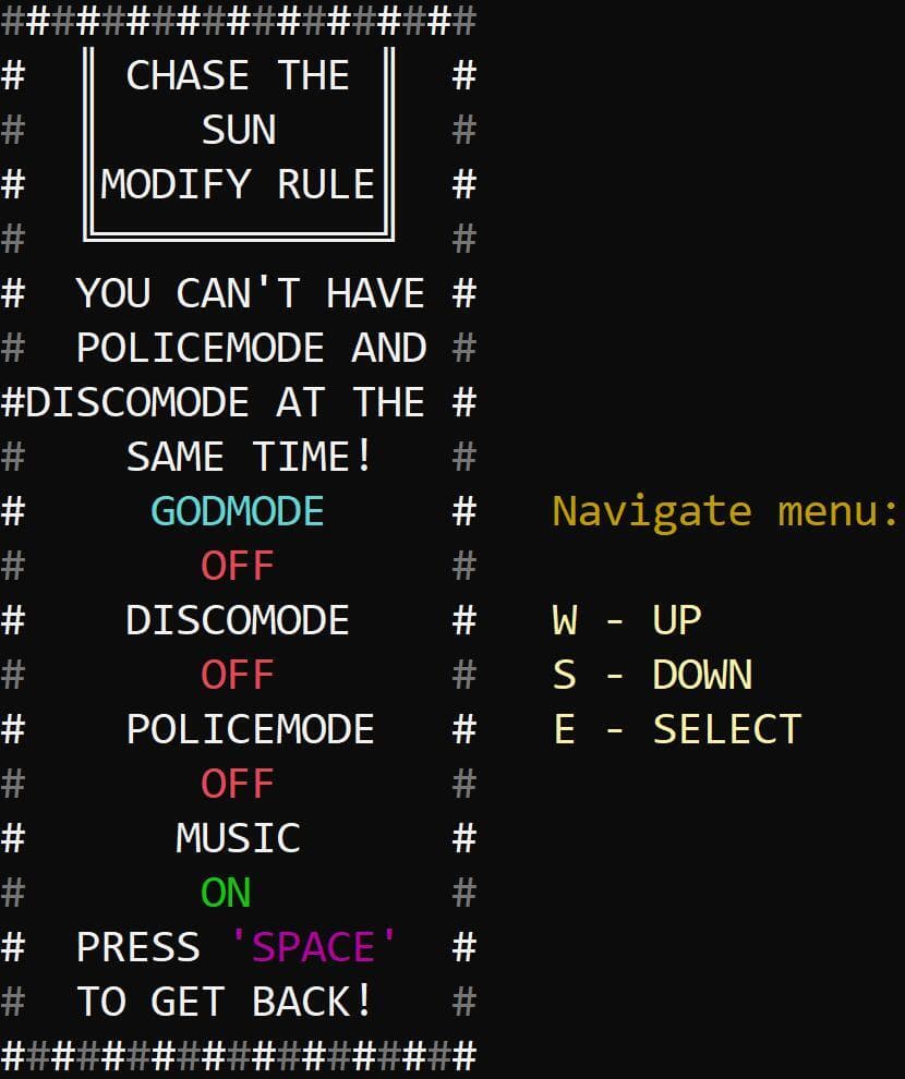 Race the Sun (itch) (nicorm) screenshot 4