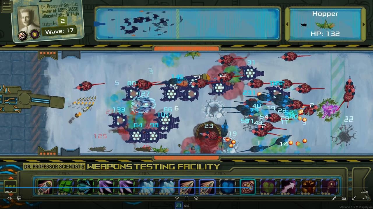 Dr. Professor Scientists Weapons Testing Facility (itch) screenshot 4