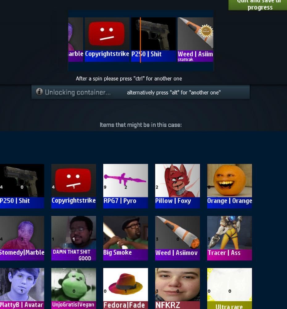 Pyrocynical Case Opening Simulator