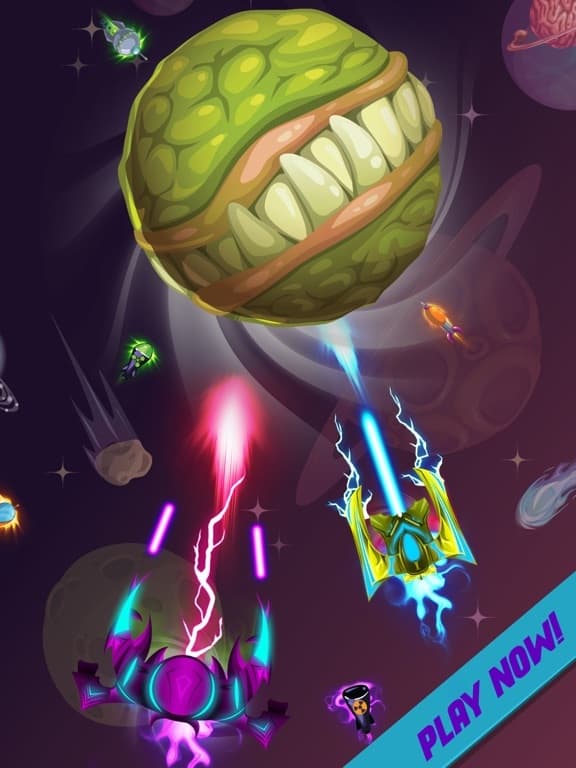 Idle Planet: Space Tap Shooter screenshot 2