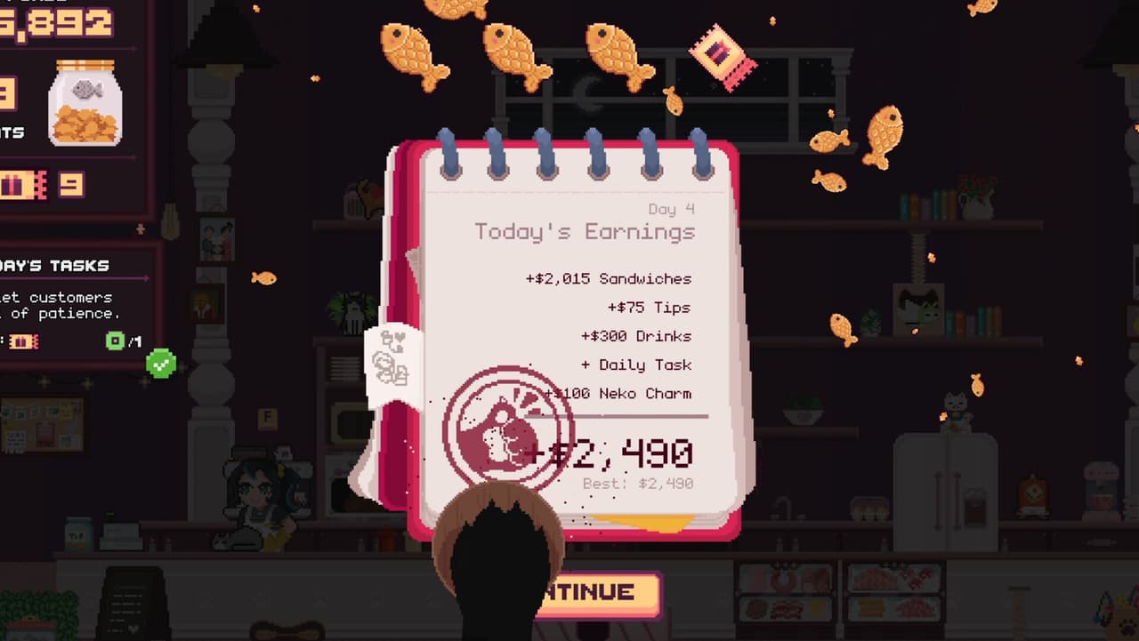 Supurr Cat Cafe: Sandwich Rush screenshot 6