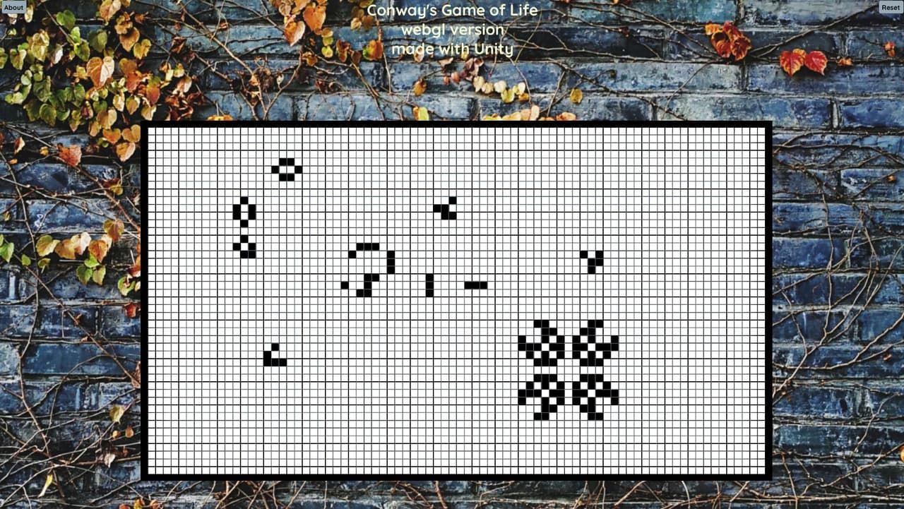 Conways Game of Life (WebGL Unity)
